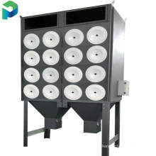 Lime dust cartridge filter dust collector